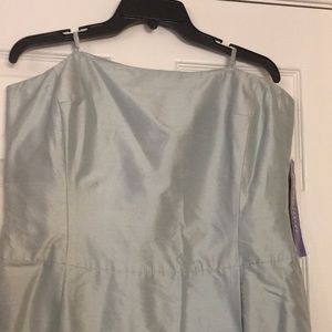 Gorgeous Silk Seafoam Formal Gown